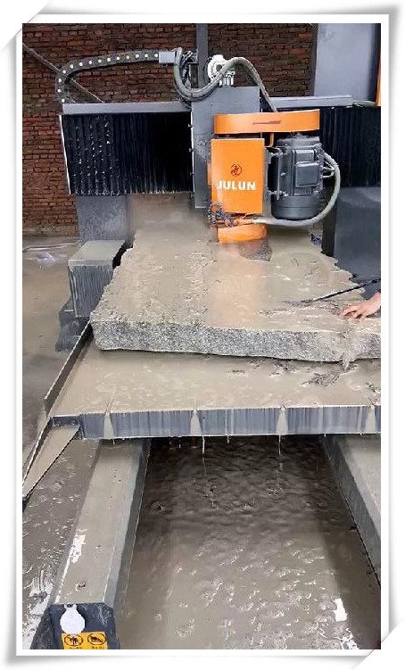 stone block base cutting machine