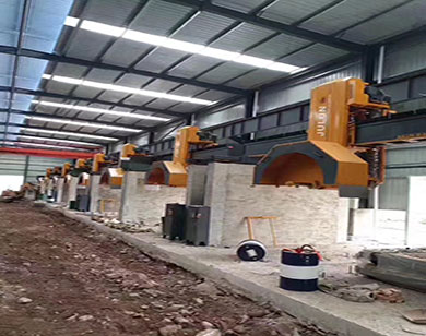 New Granite Stone Cutting Factory set up