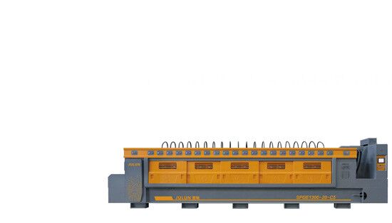Granite slabs polishing machine